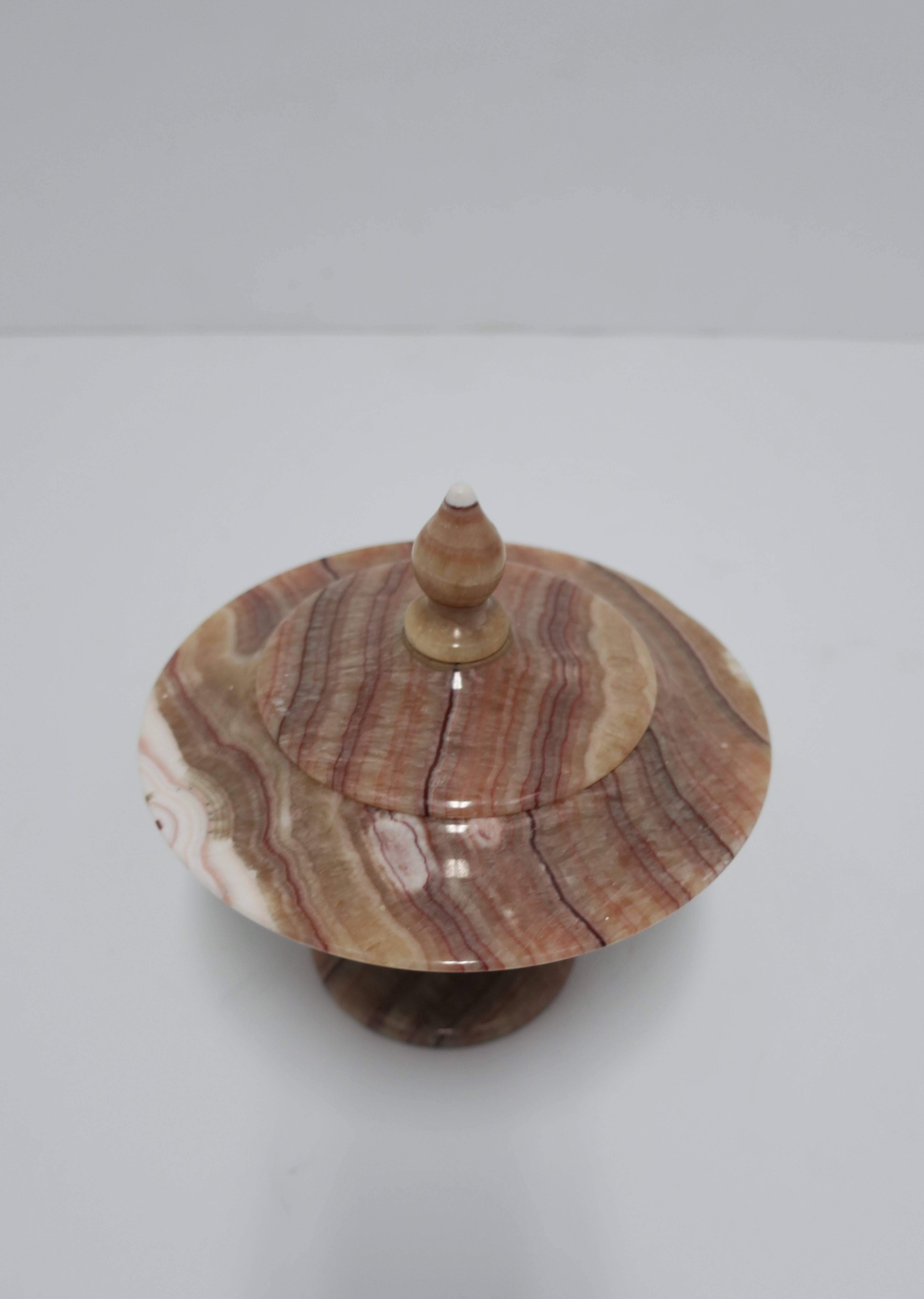 Onyx Marble Urn Box For Sale 2