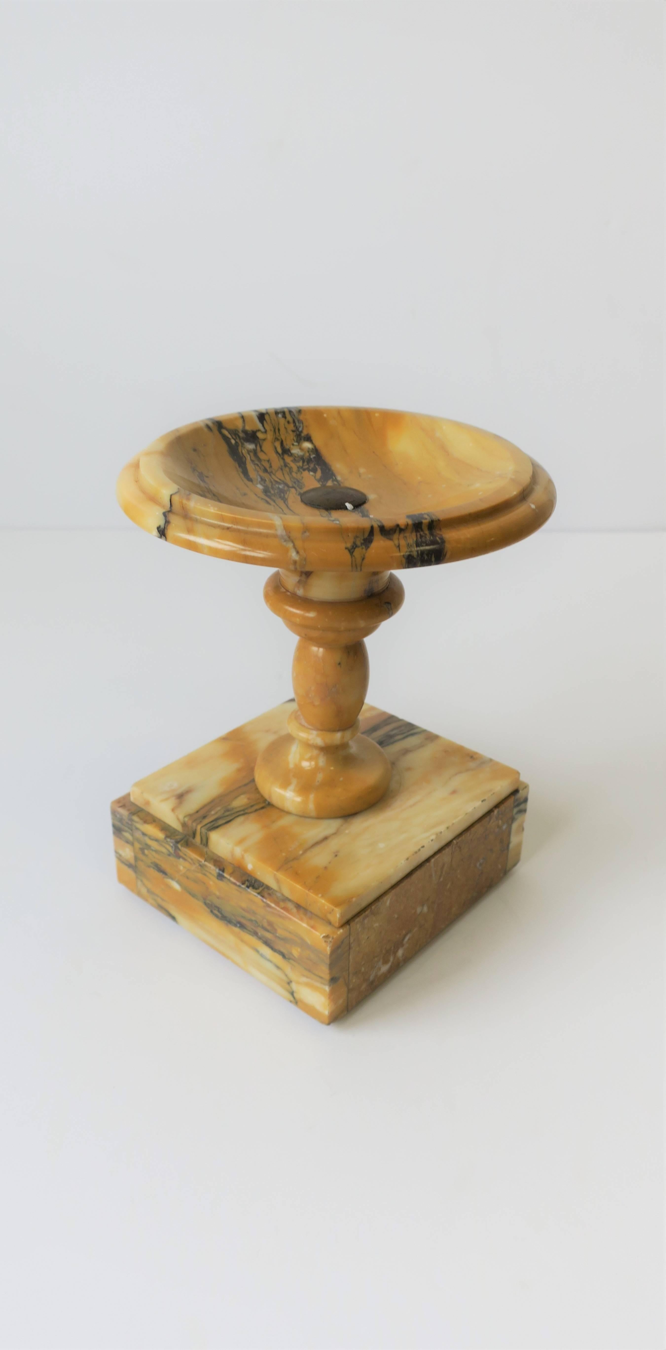 Polished Antique European Marble Decorative Garniture or Bookend