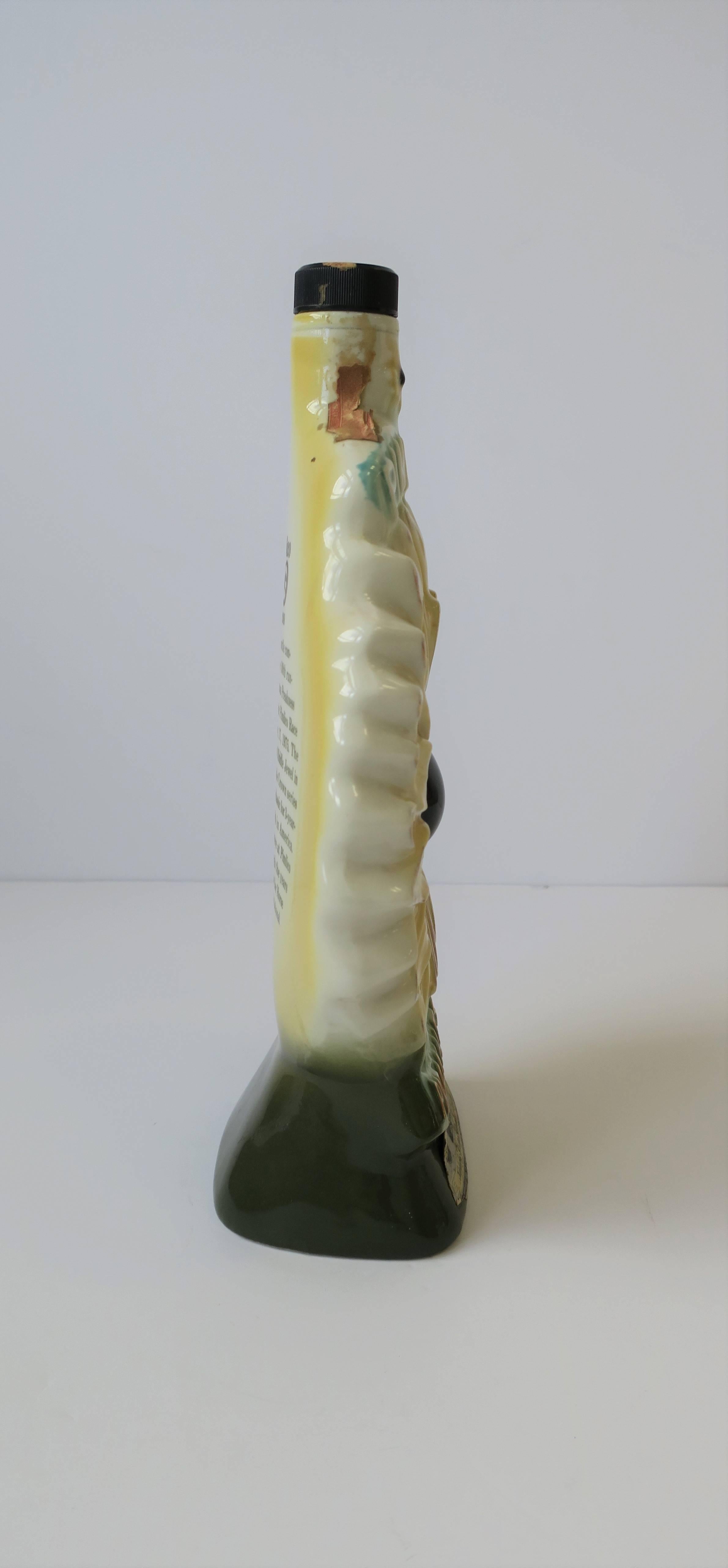 Vintage Horse Racing Preakness Stakes Decanter Liquor or Spirits Bottle, 1975 1