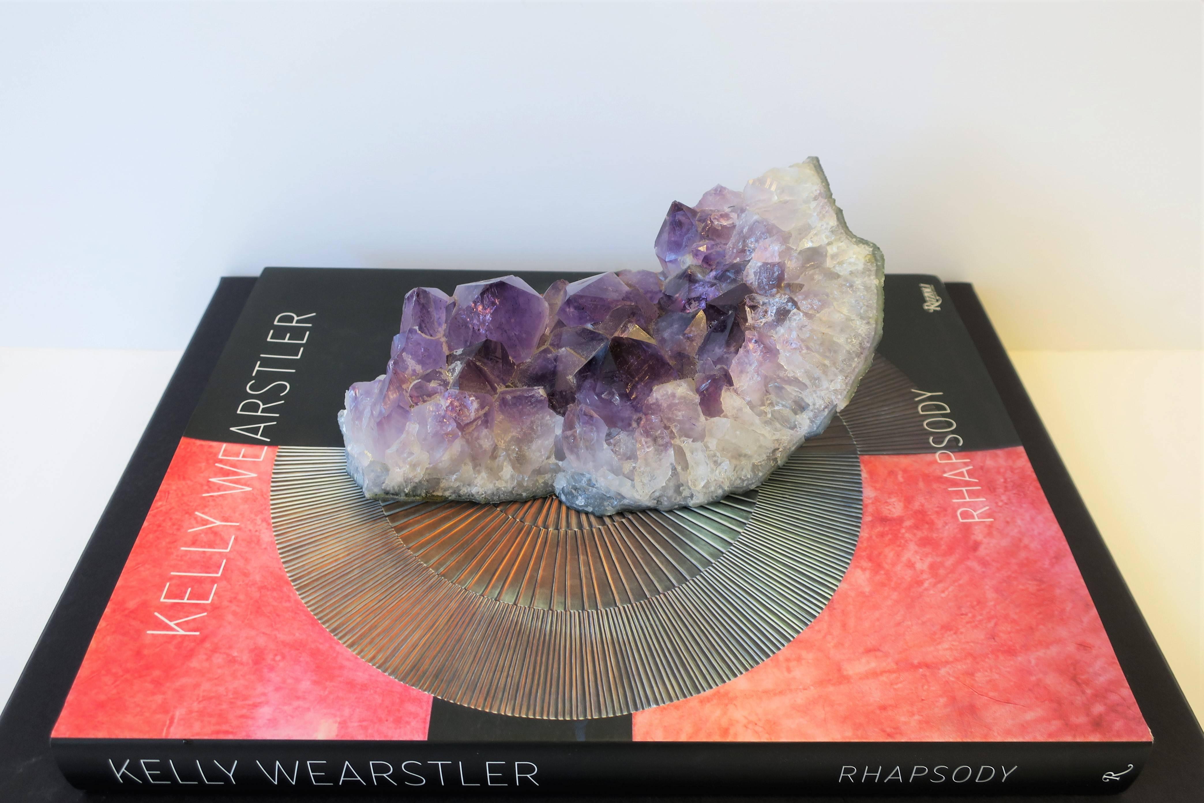 Natural Purple Amethyst Decorative Object 6