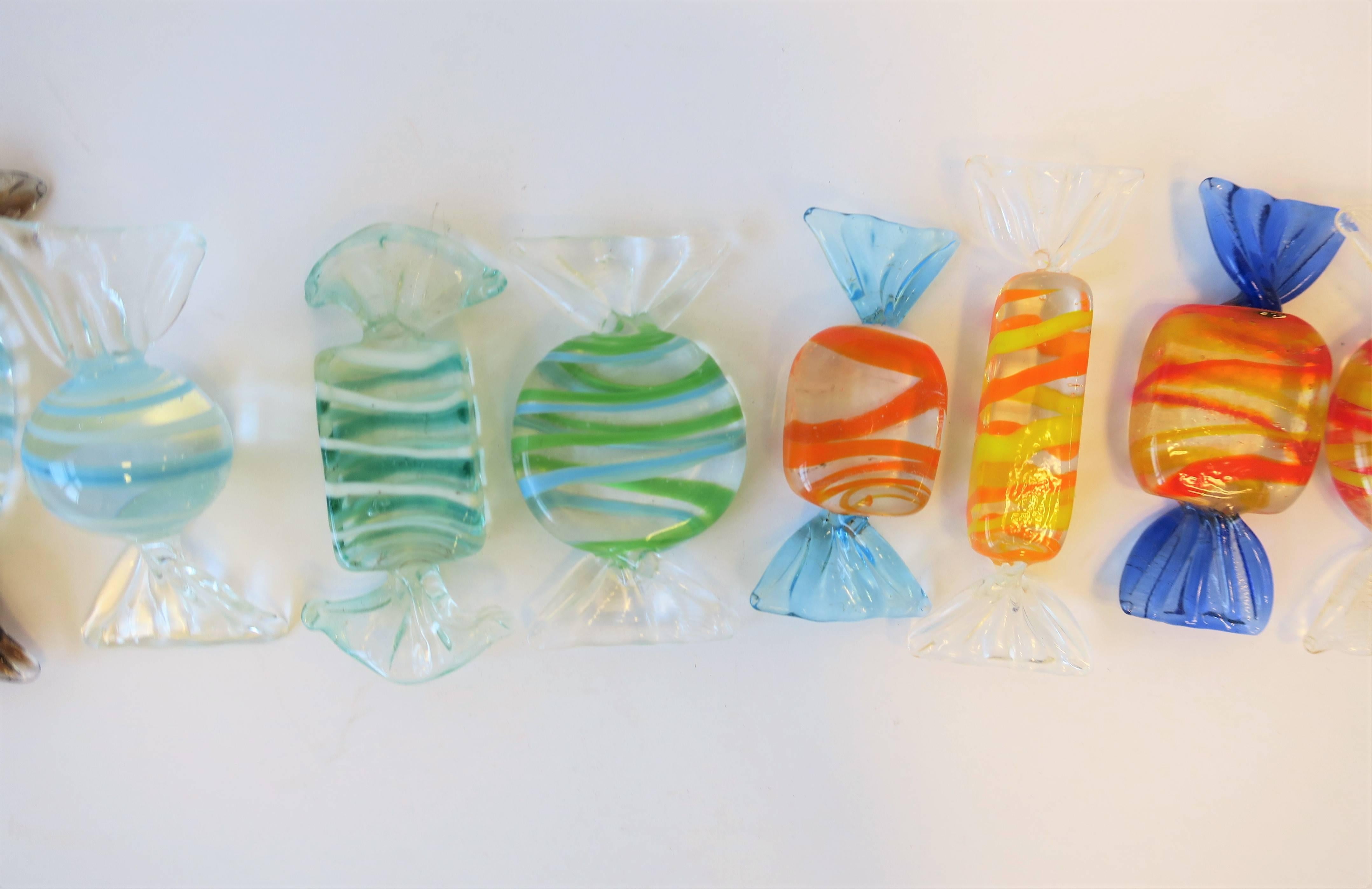 Italian Murano Art Glass Candy Pieces 2