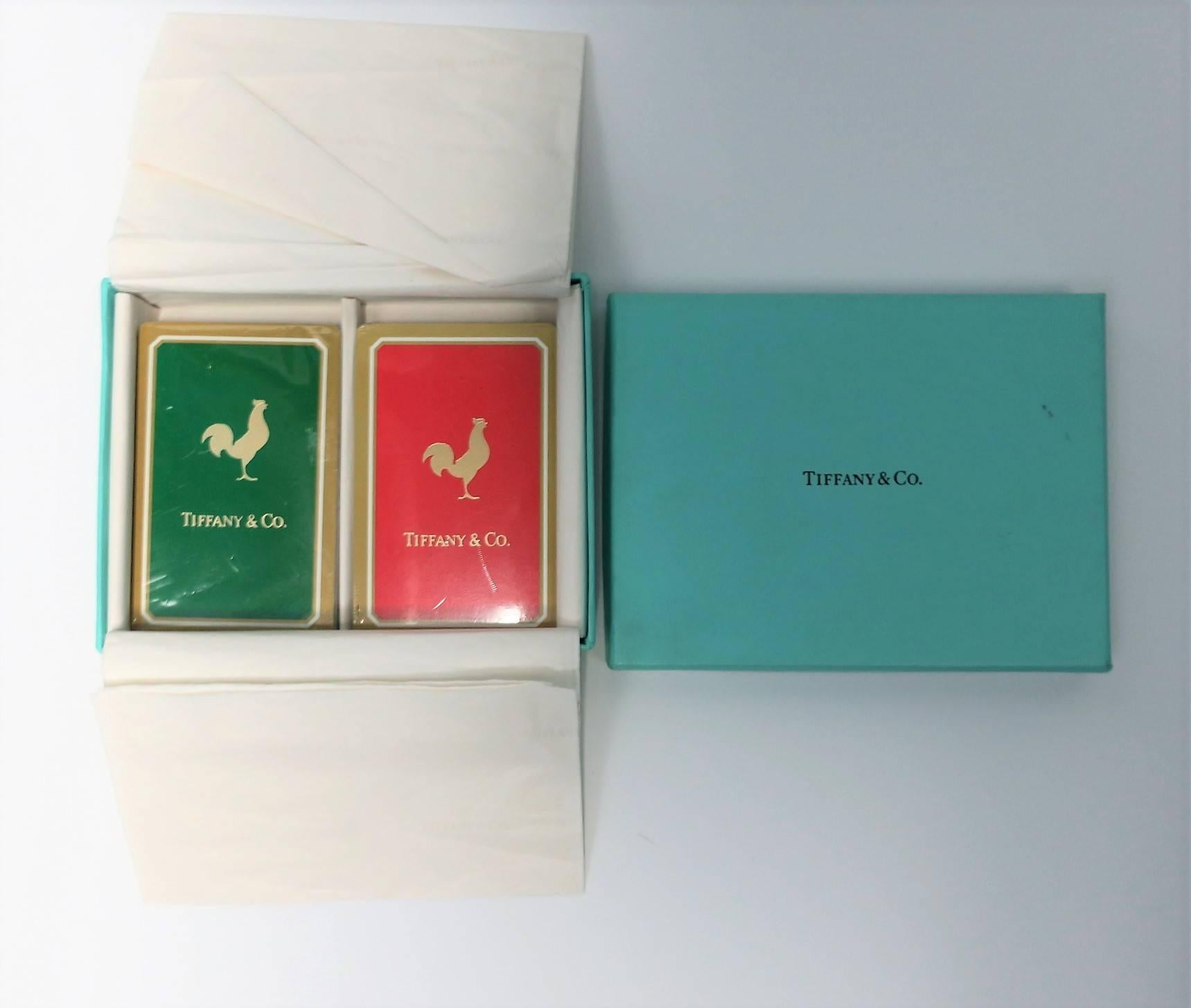 vintage tiffany playing cards
