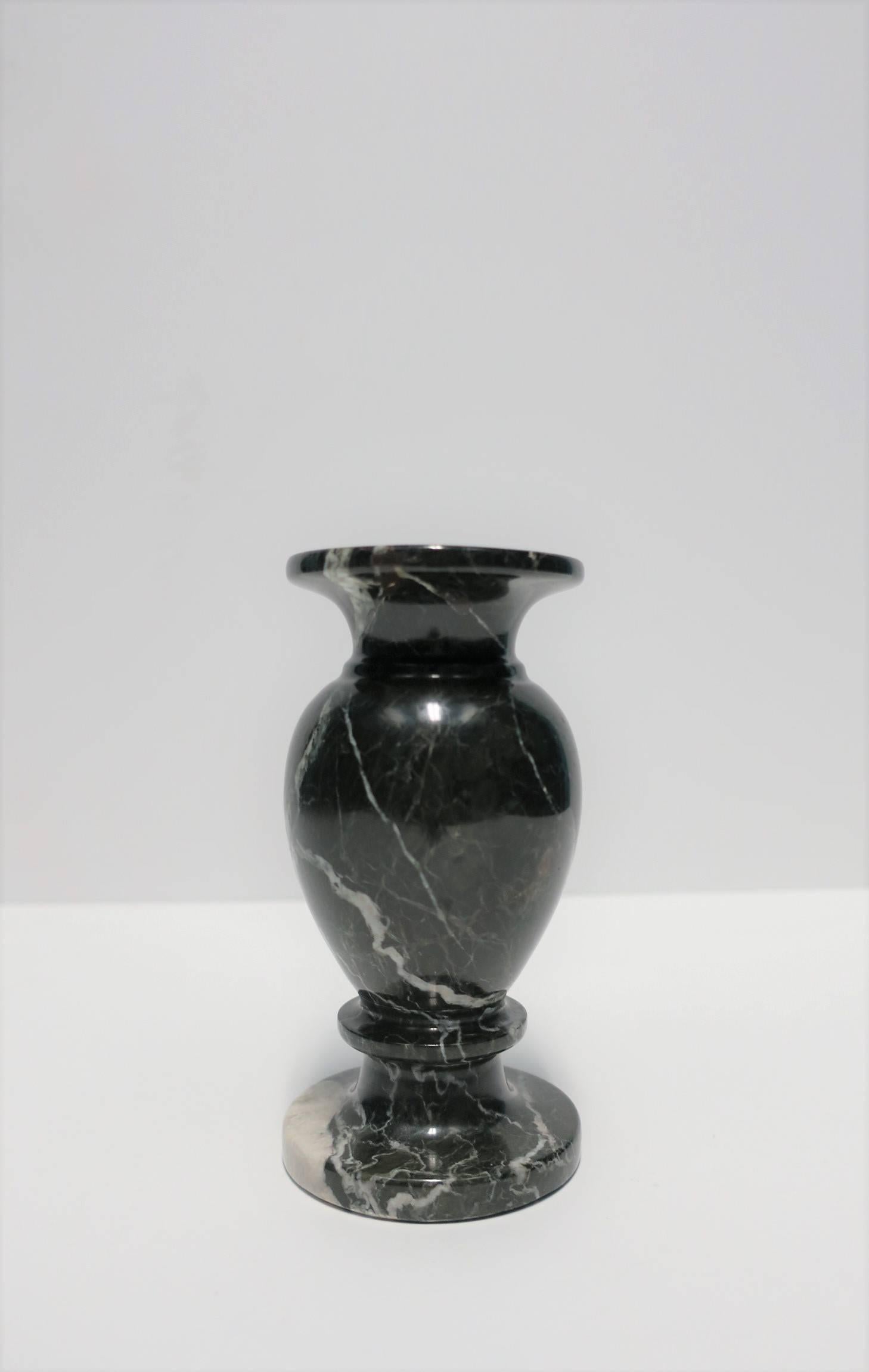 black urn vase