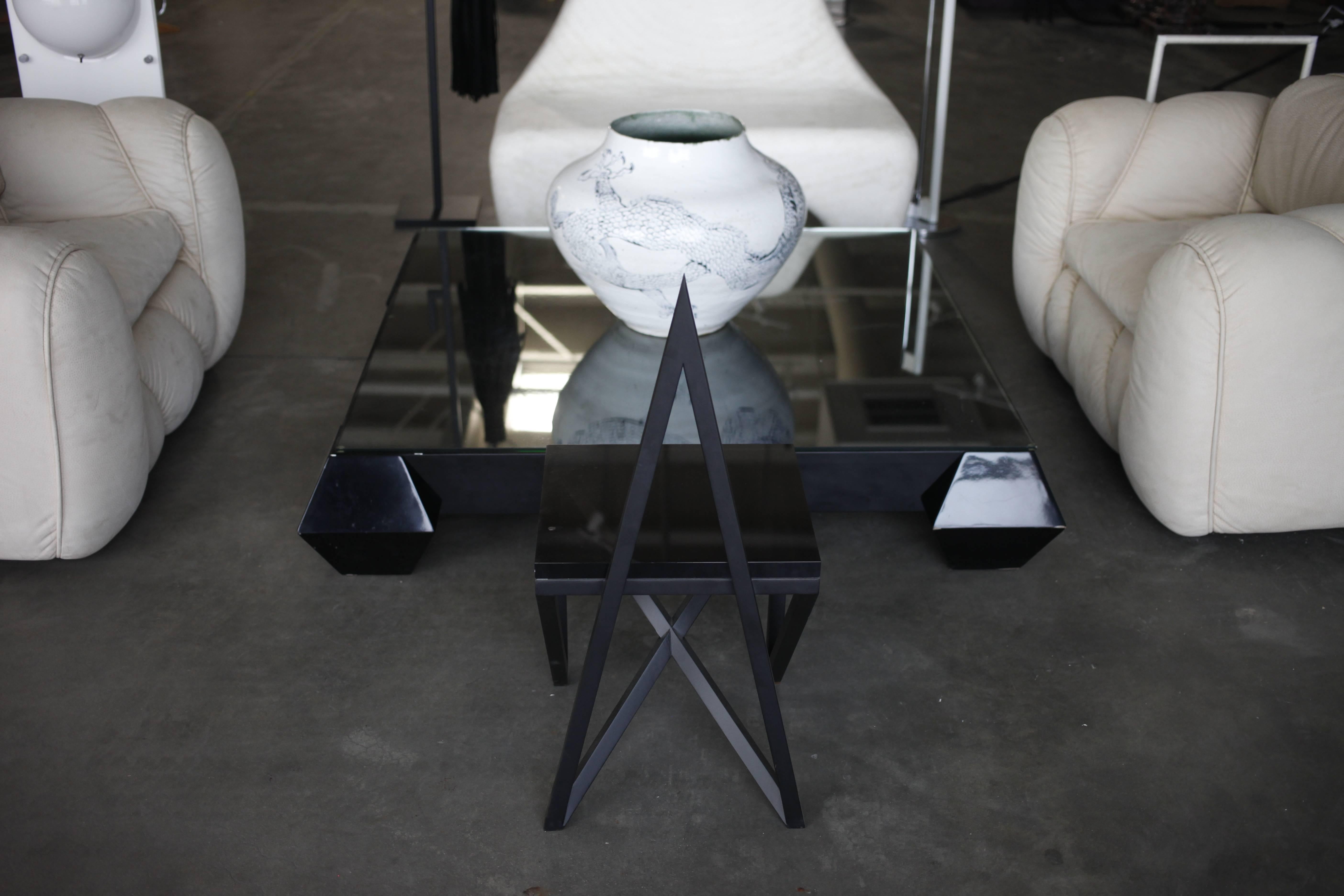 Powder-Coated Contemporary 'Pagan' Star Side Chair by Material Lust, 2014 For Sale