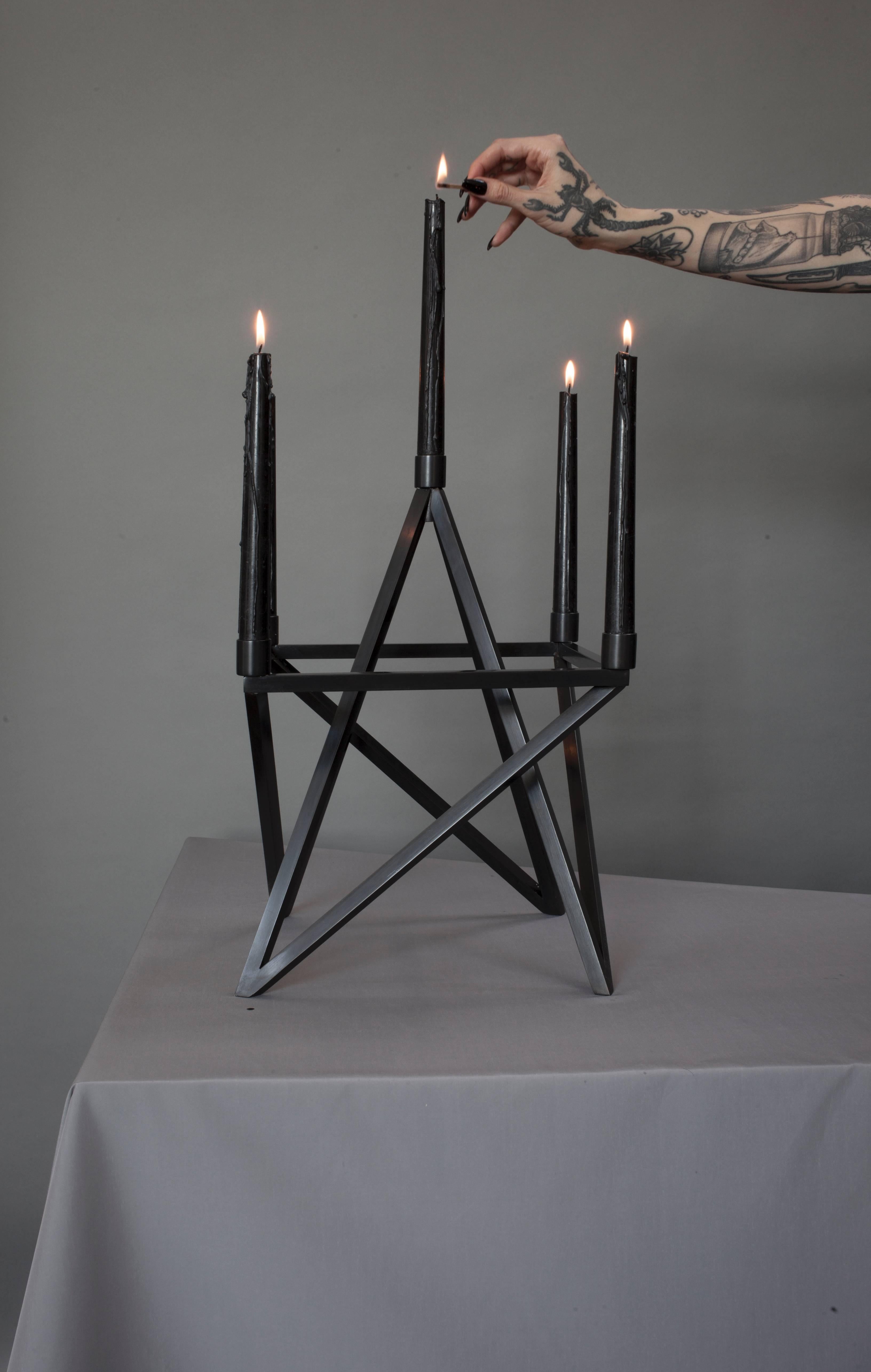 American Contemporary 'Pagan' Star Candelabra by Material Lust, 2016 For Sale