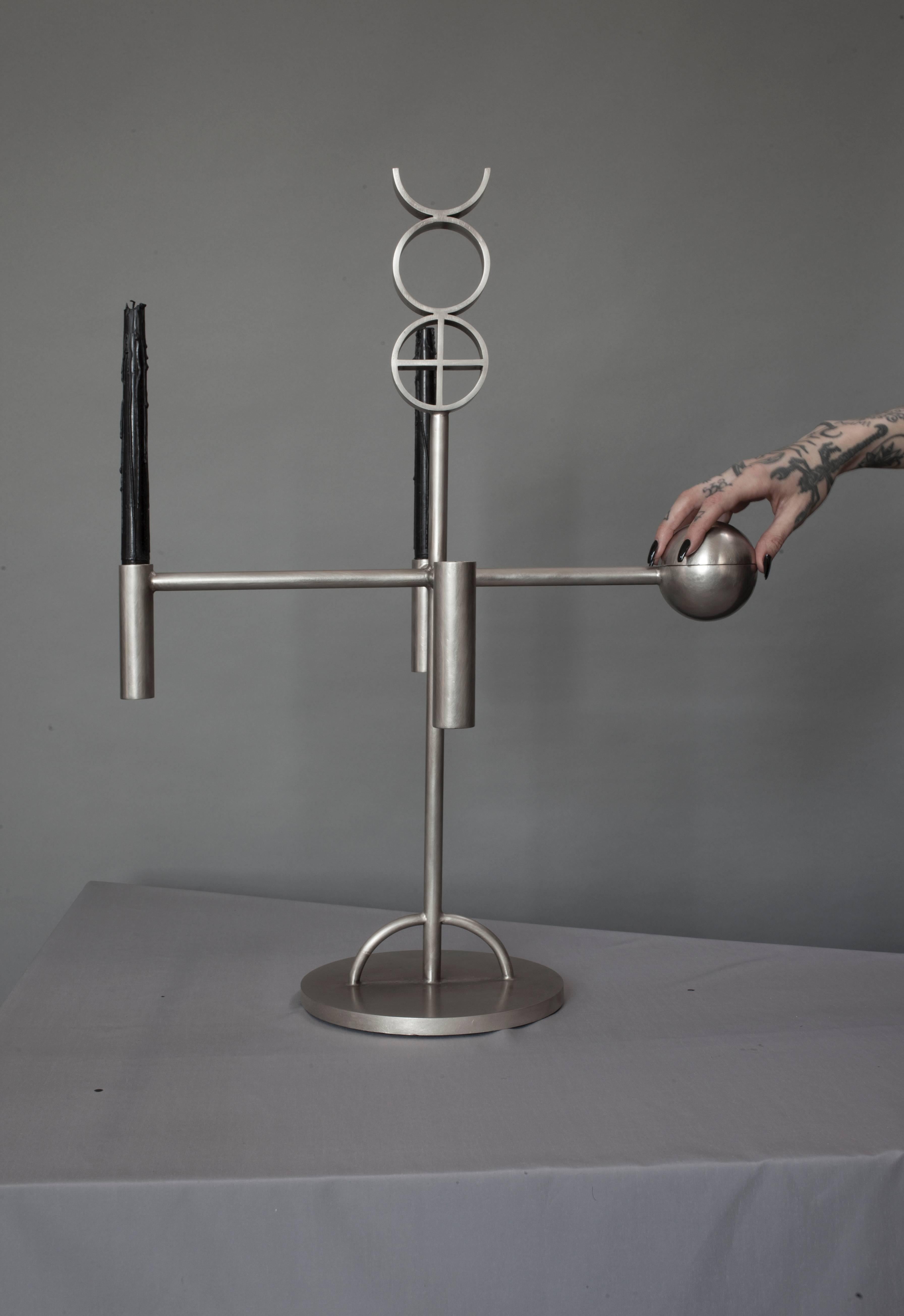Contemporary  'Alchemy Altar' Candelabra by Material Lust, 2014 In New Condition For Sale In Los Angeles, CA