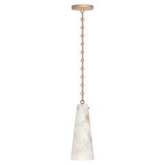 Contemporary Lucca Pendant 202A in Alabaster by Orphan Work, 2021