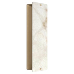 Contemporary Agna Long Sconce 302A in Alabaster Orphan Work
