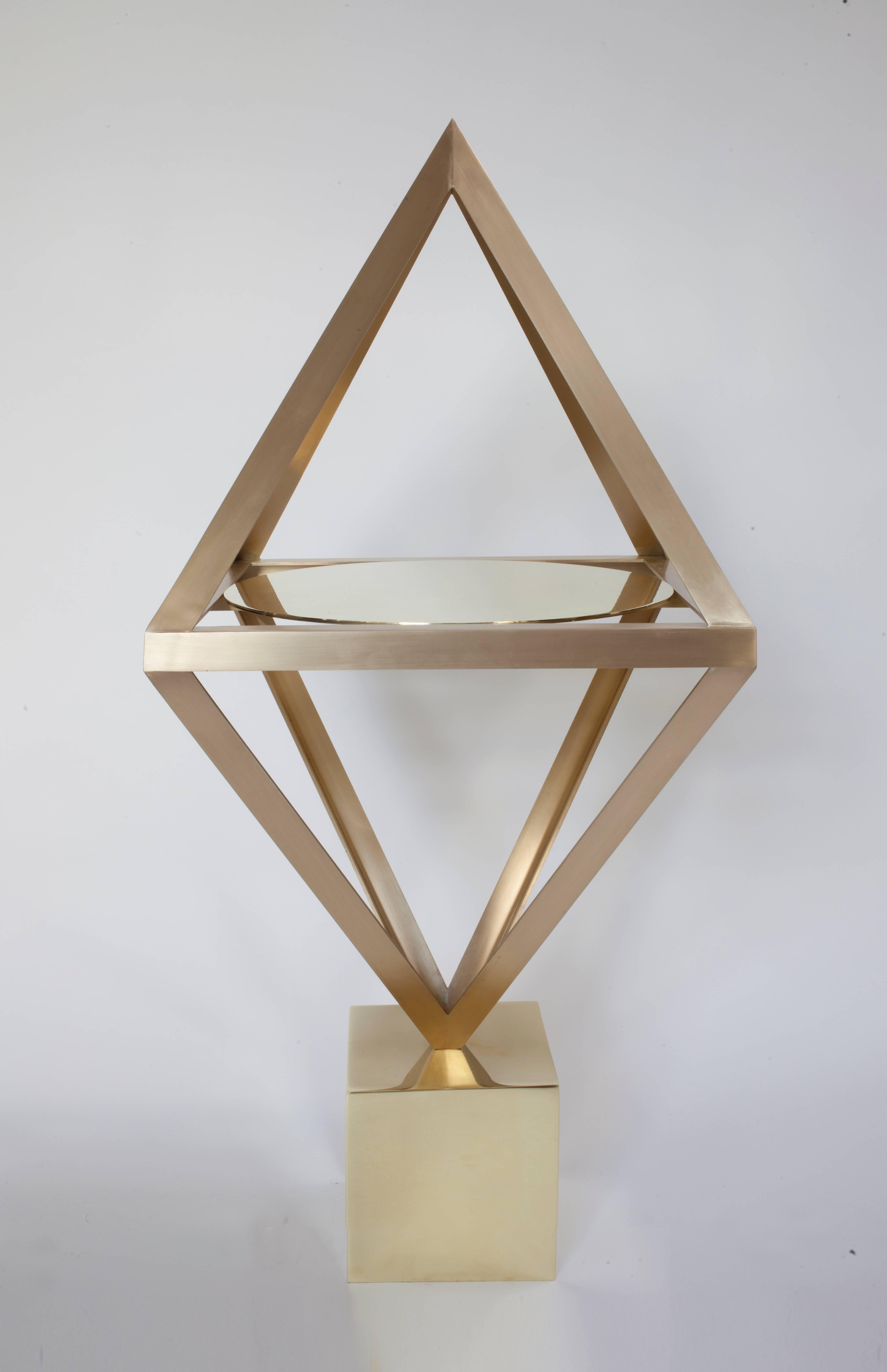 American Contemporary 'Alchemy' Side Table by Material Lust, 2016 For Sale