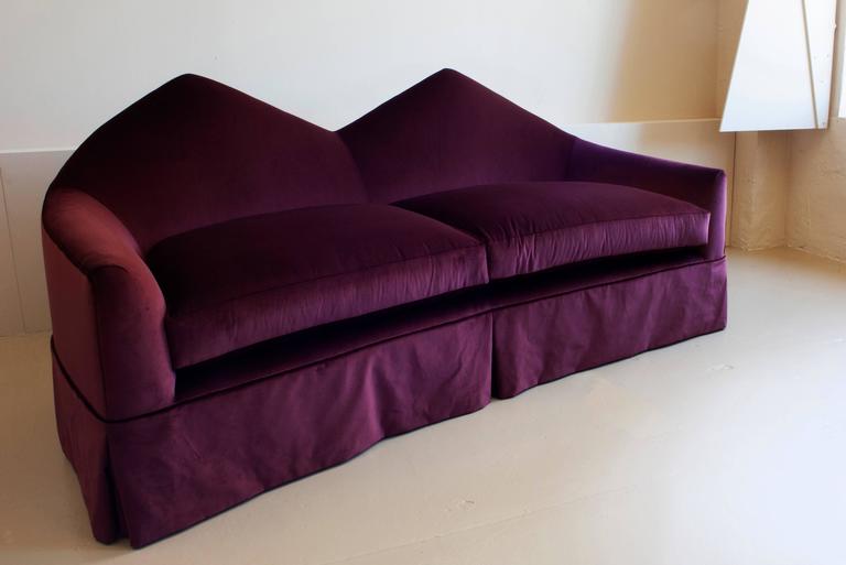 American Contemporary 'Twin Peak' Sofa by Material Lust, 2016