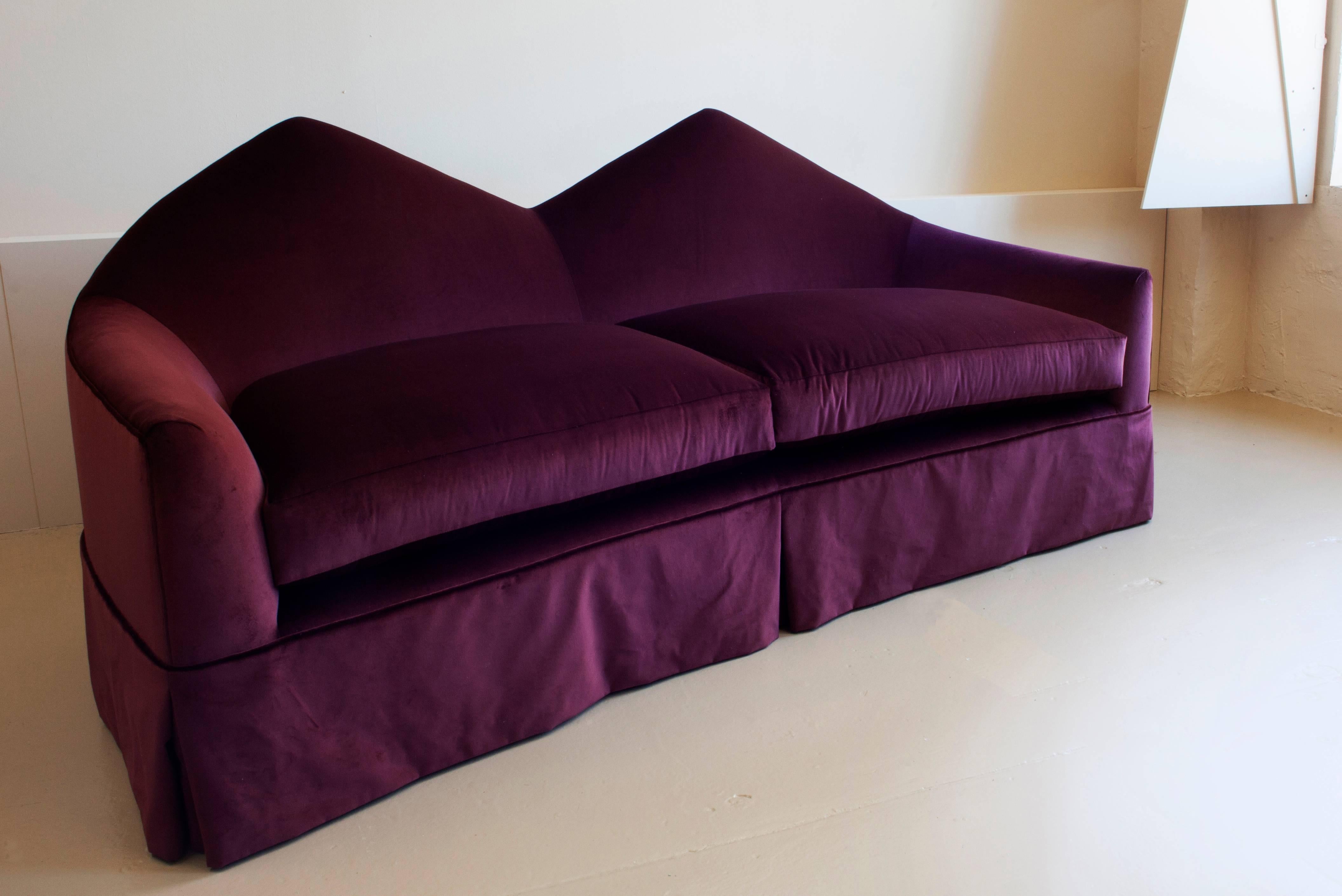 Post-Modern Contemporary 'Twin Peak' Sofa by Material Lust, 2016 For Sale