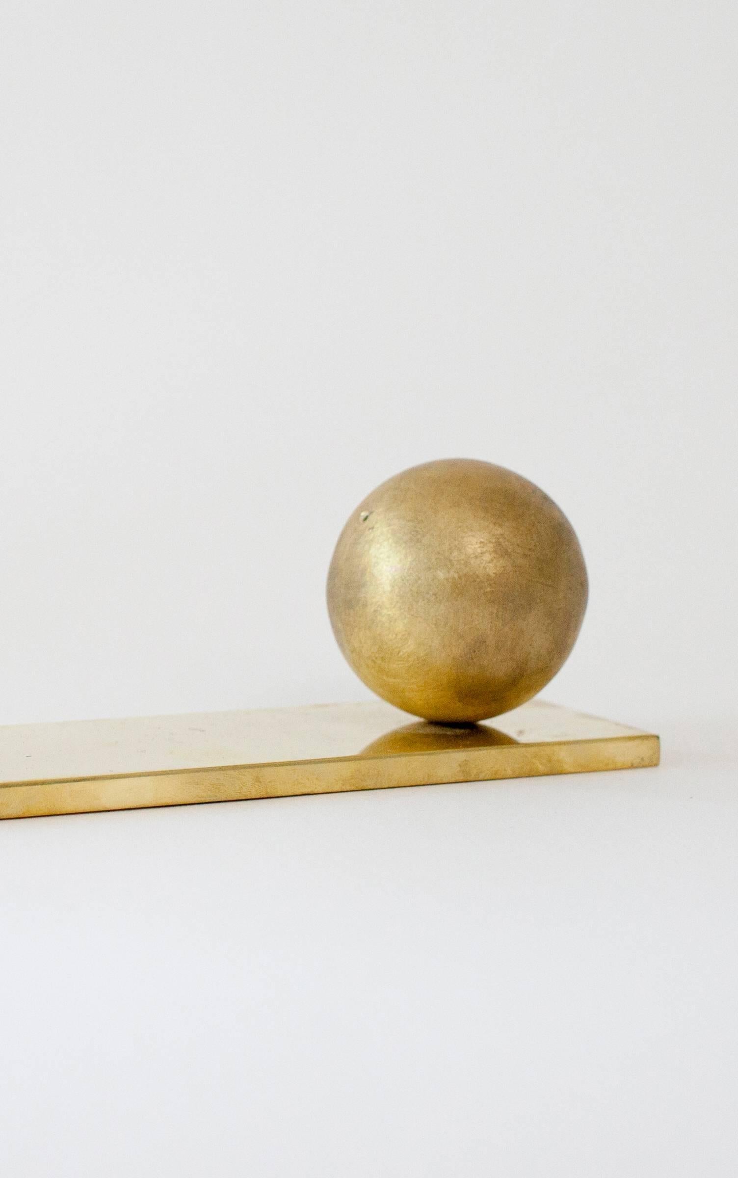 American Contemporary 003 Rest - Incense / Sage in Brass by Orphan Work, 2018