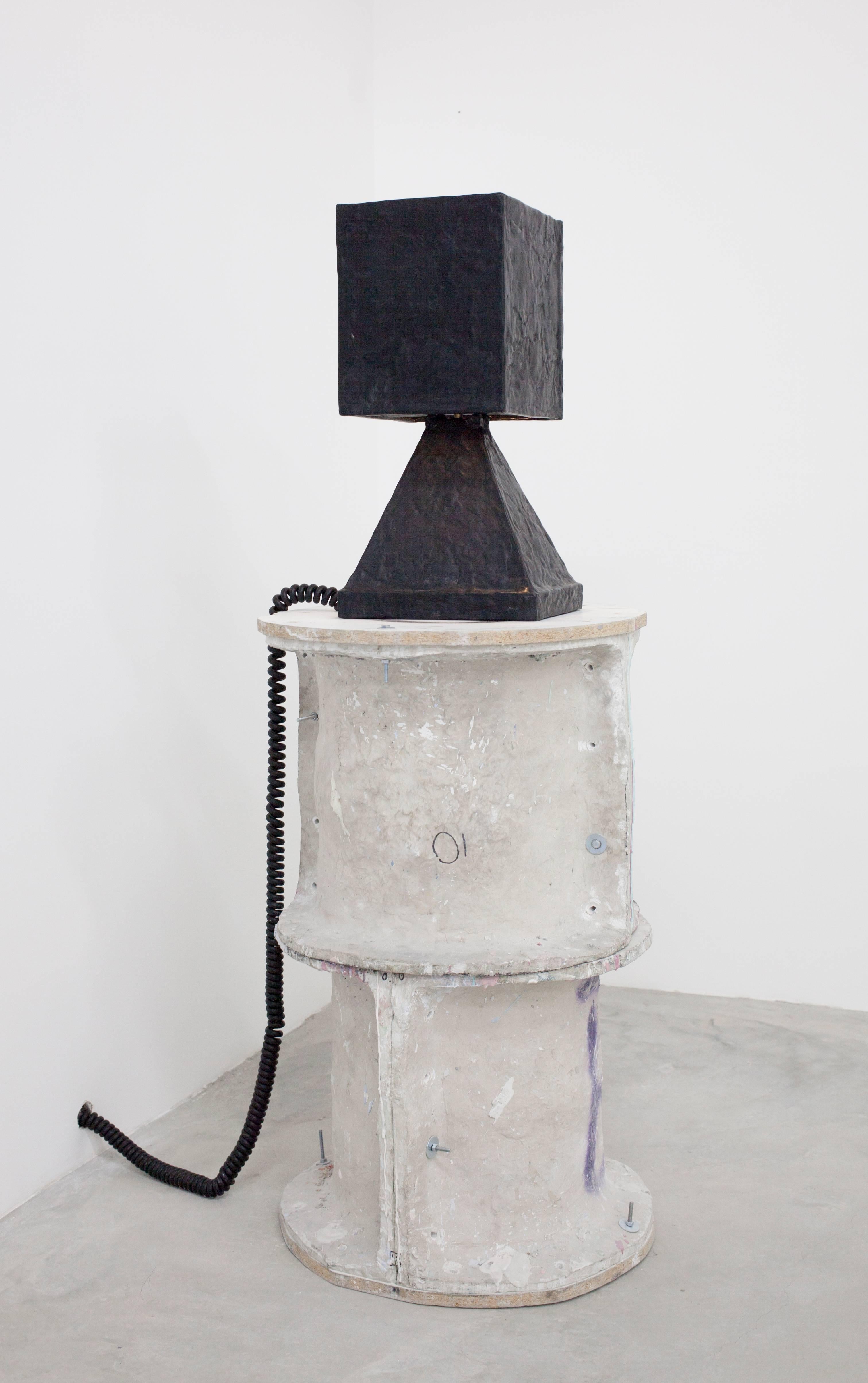 Grotesque Lamp, 2017
Shown in black epoxy
Available in white epoxy
Measures 29