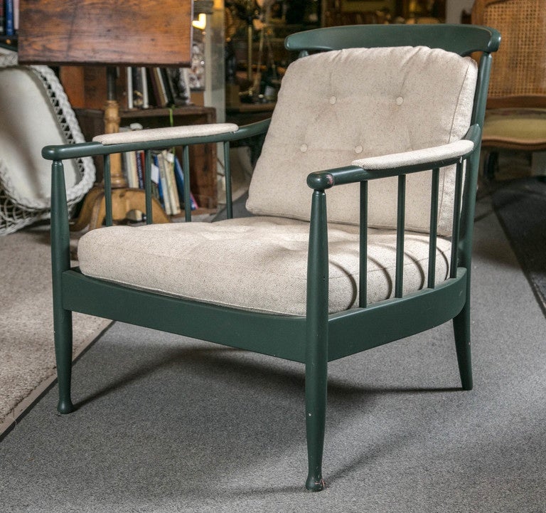 Mid-Century Modern Mid-Century Pair of Swedish Lounge Chairs by Kerstin Hörlin-Holmquist