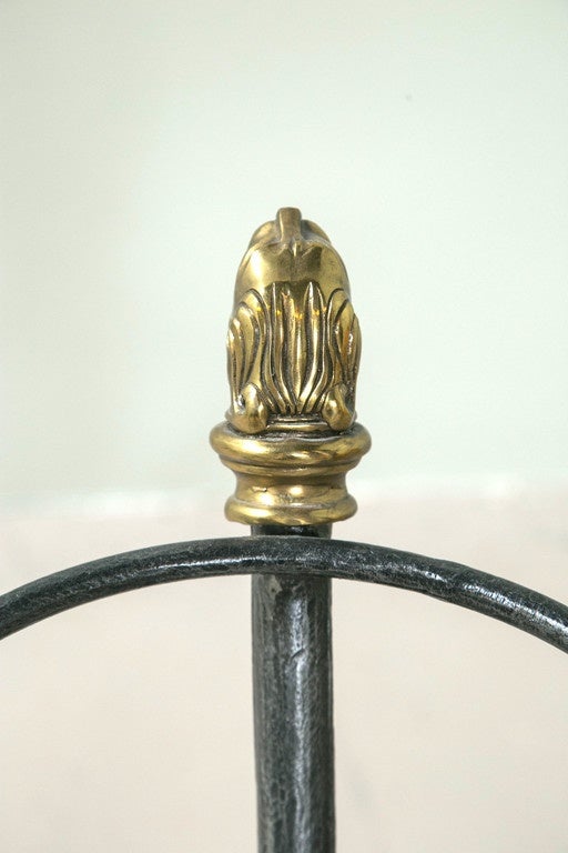 American Mid-Century Umbrella/Cane Stand with Lion's Head Finials and Claw Feet