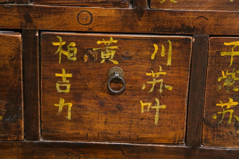 Antique Chinese Apothecary / Medicine Chest 2