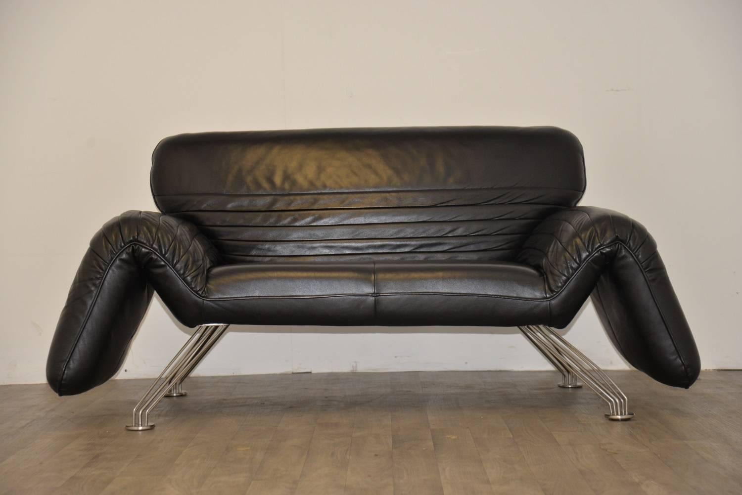 Swiss Vintage de Sede Sofa or Chaise Longue Designed by Winfried Totzek, 1988