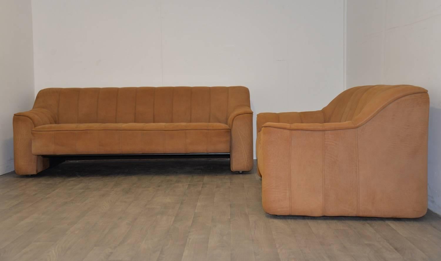 Vintage De Sede DS 44 Three-Seat Sofa and daybed 1970s 5