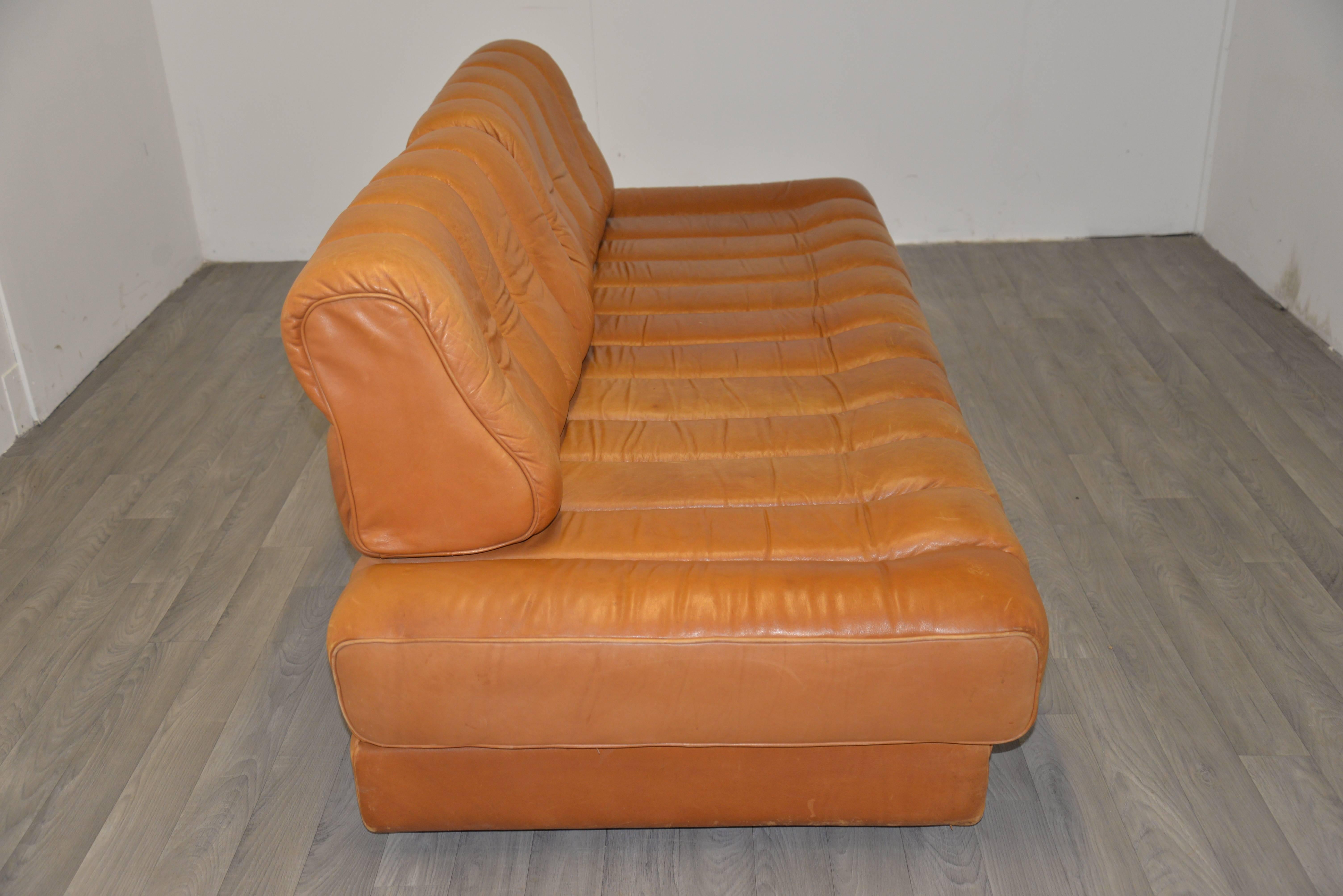 Swiss Vintage De Sede DS 85 Daybed and Sofa and Loveseat, 1960s