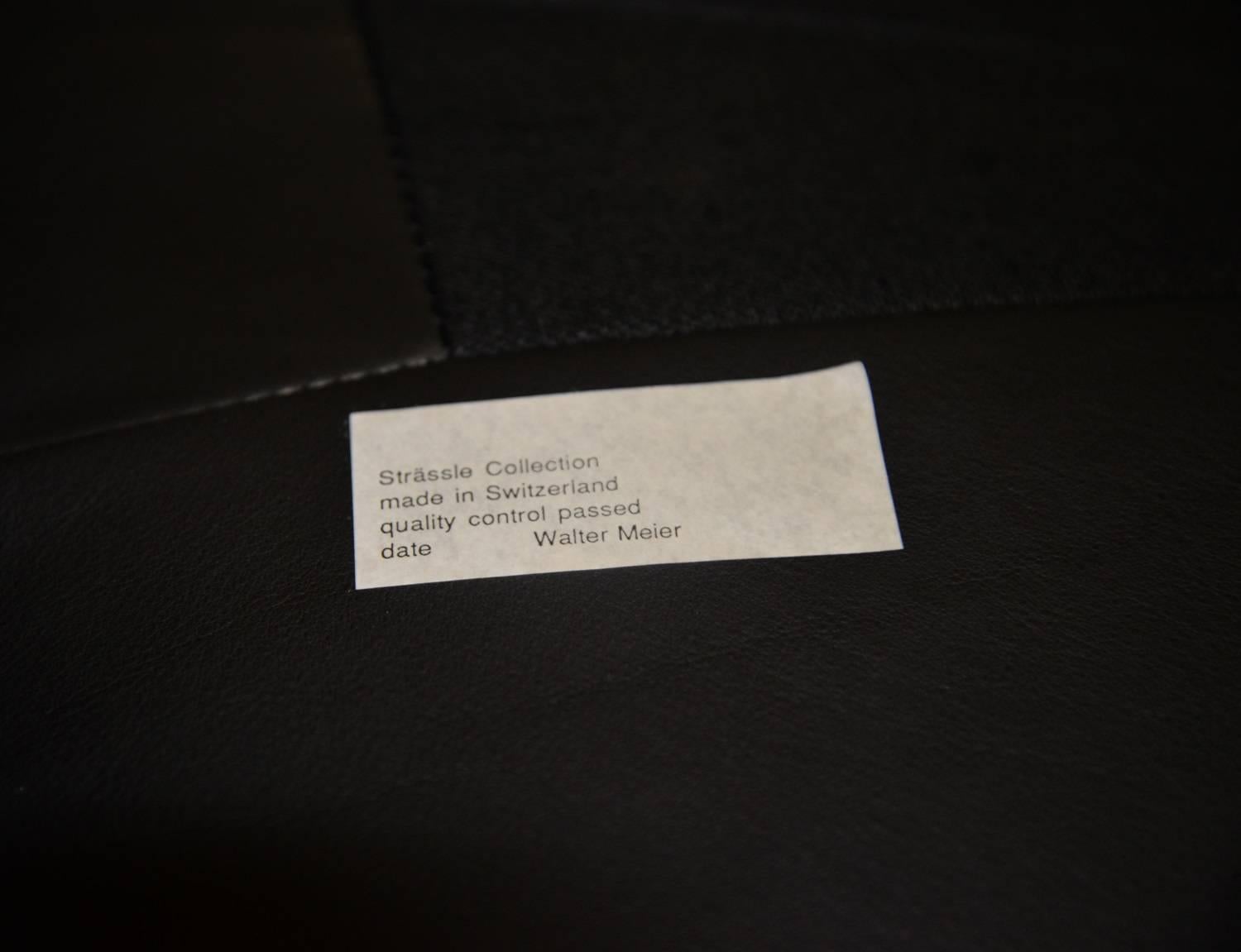 Paul Tuttle Arco Lounge Chairs for Strässle, 1970s 3