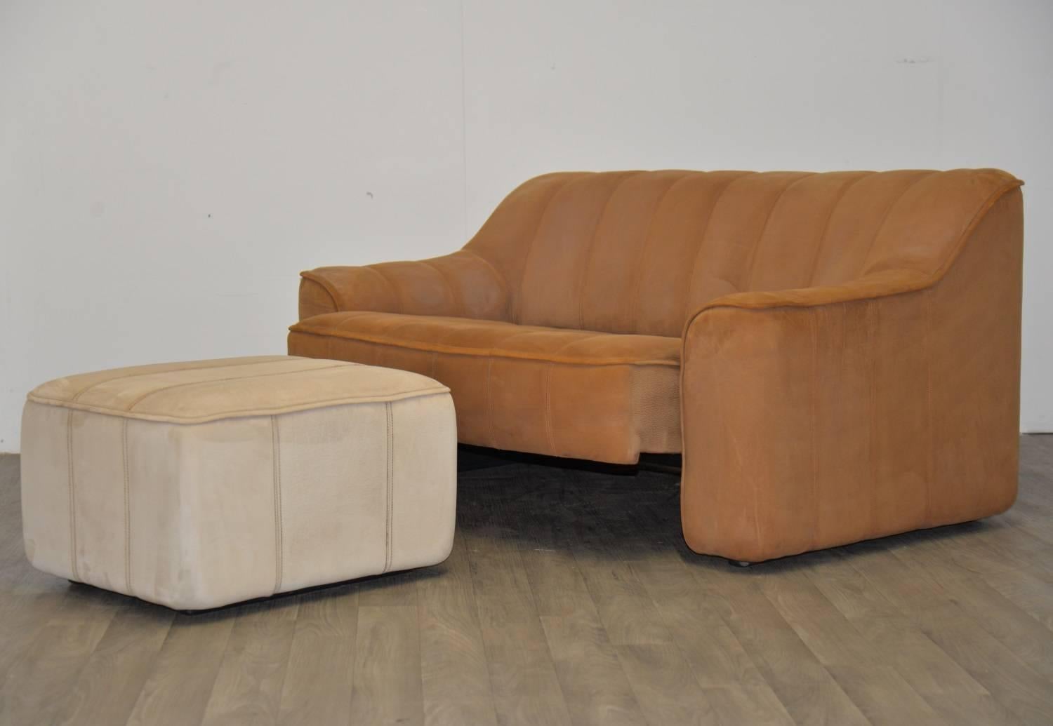 Vintage de Sede DS 44 Two-Seat Sofa and Armchair, 1970s 1