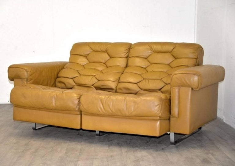 Vintage De Sede DS-P Sofa Set in Cognac Leather by Robert ...