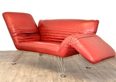 Pair of Swiss De Sede Sofa or Chaise Longue by Winfried Totzek, 1988
