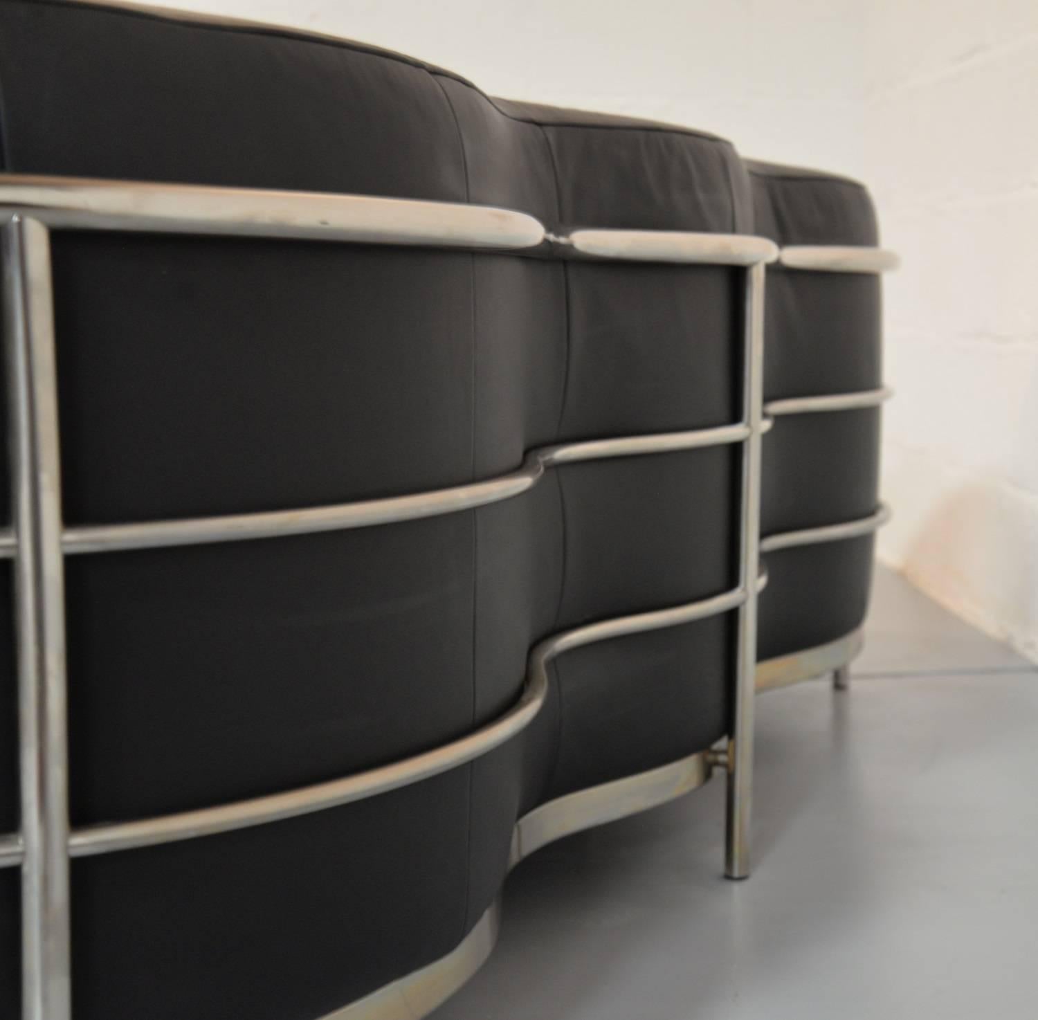 Original Zanotta Onda Leather Sofa Set Designed by Paolo Lomazzi, 1985 2