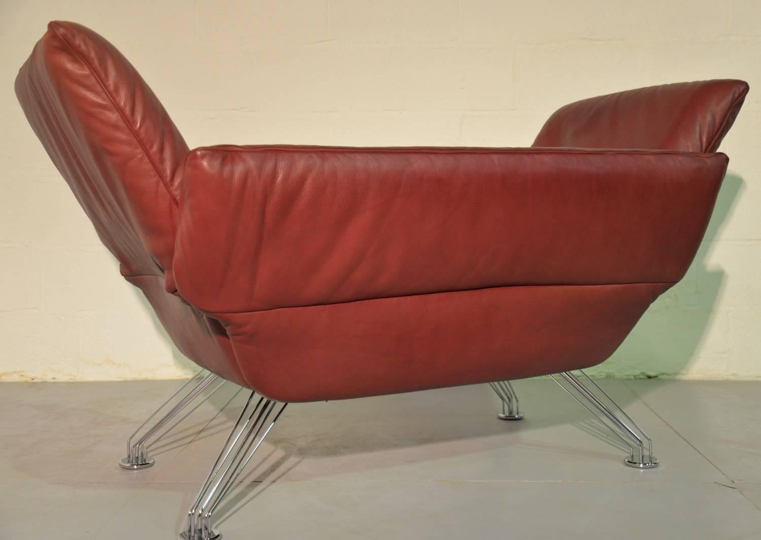 Vintage Swiss De Sede Sofa or Chaise Longue by Winfried Totzek, 1988 2