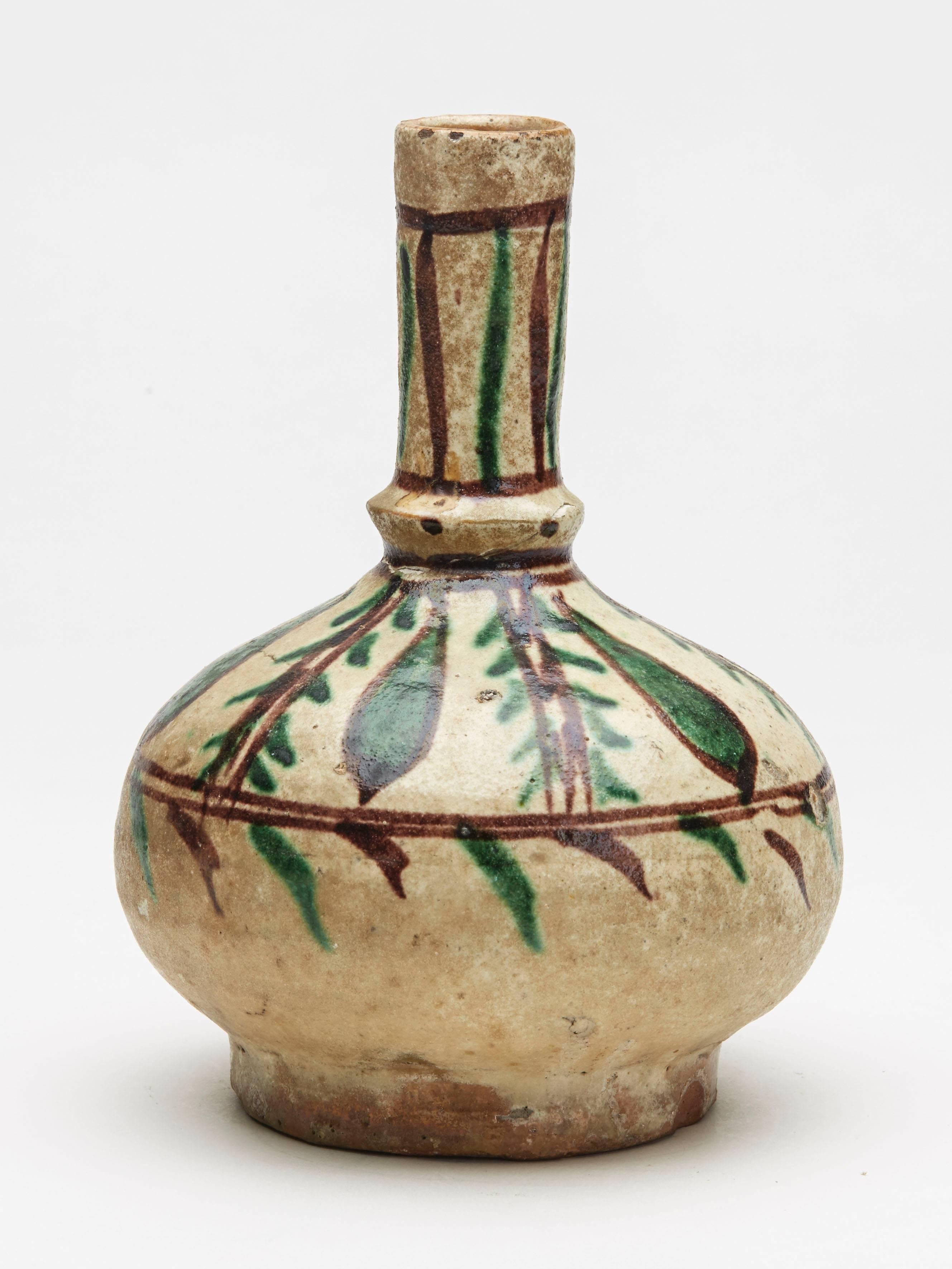 Central Asian Bottle from PHDS Wikramaratna Islamic Pottery Collection