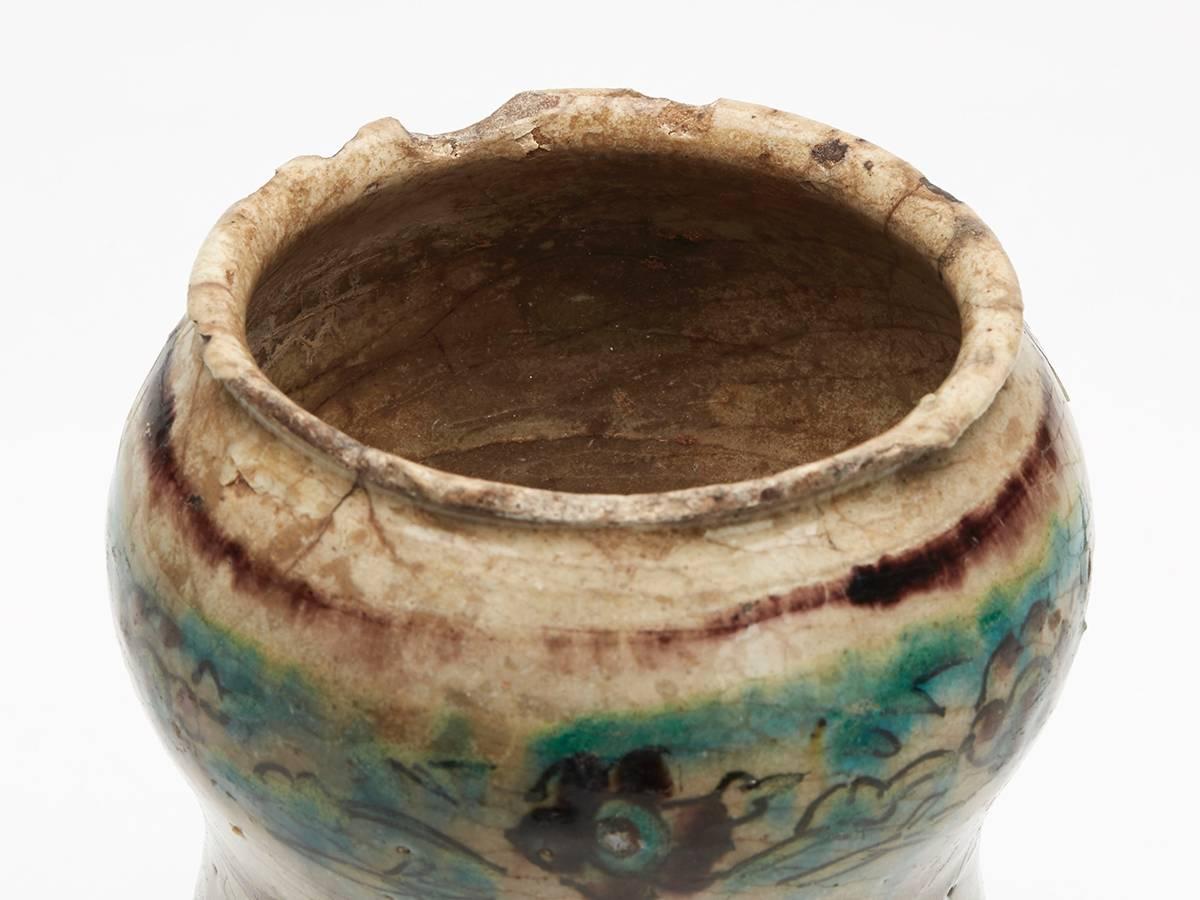 Glazed Jar from PHDS Wikramaratna Islamic Pottery Collection