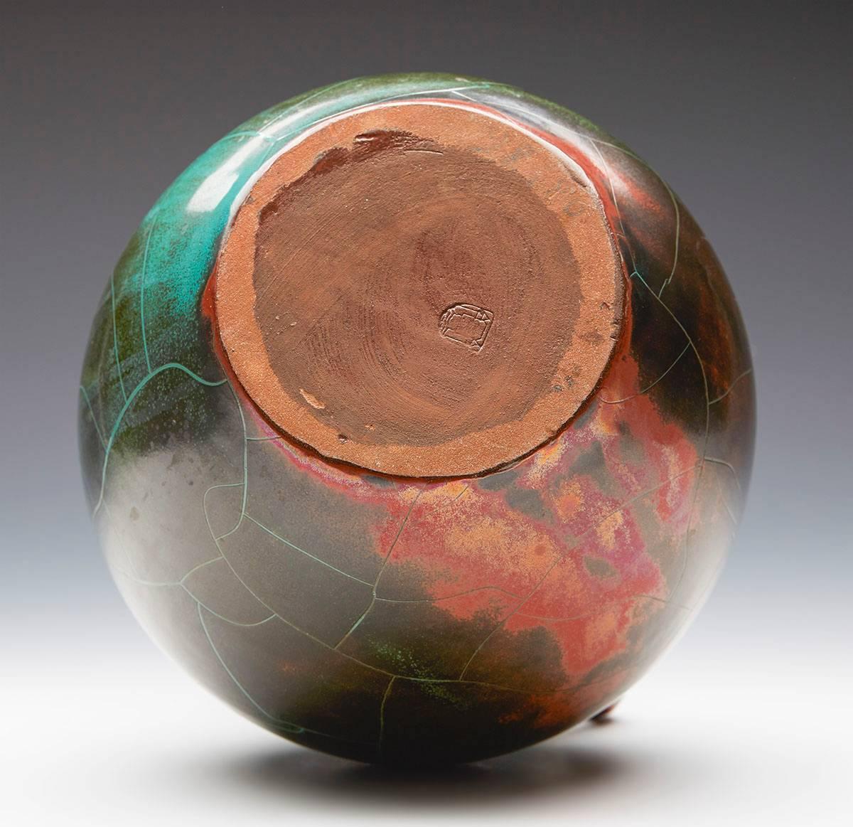 Art Deco Paul Dresler Grootenburg Copper Glazed Vase, circa 1930 3