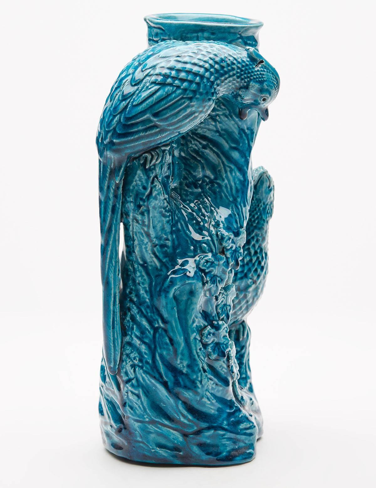 turquoise chinese vase