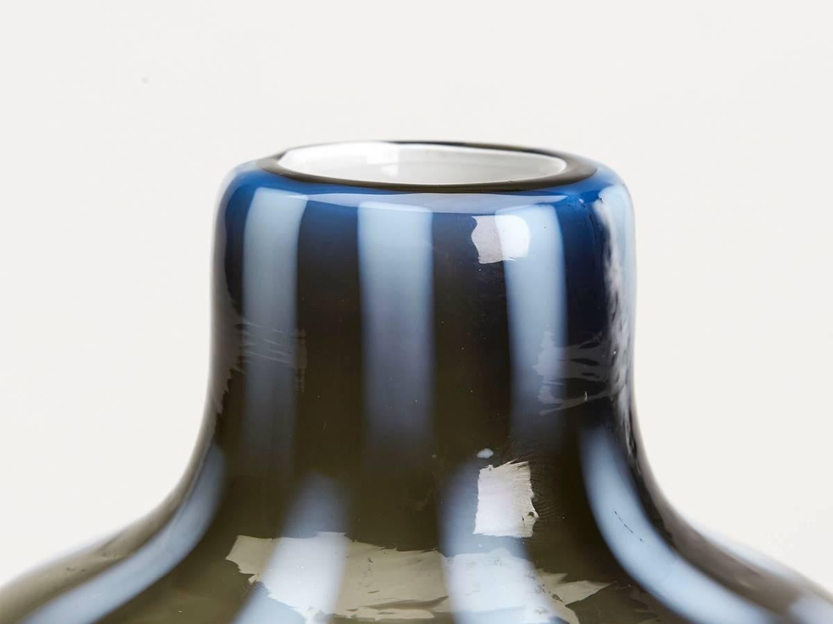 Mid-Century Modern Vintage Italian Murano Pezzato Art Glass Vase, 20th Century