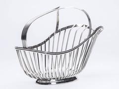 Art Deco Christofle Silver Plated Bottle Pourer, circa 1935