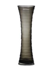 Murano Vintage Tall Grey Battuto Art Glass Vase, 20th Century
