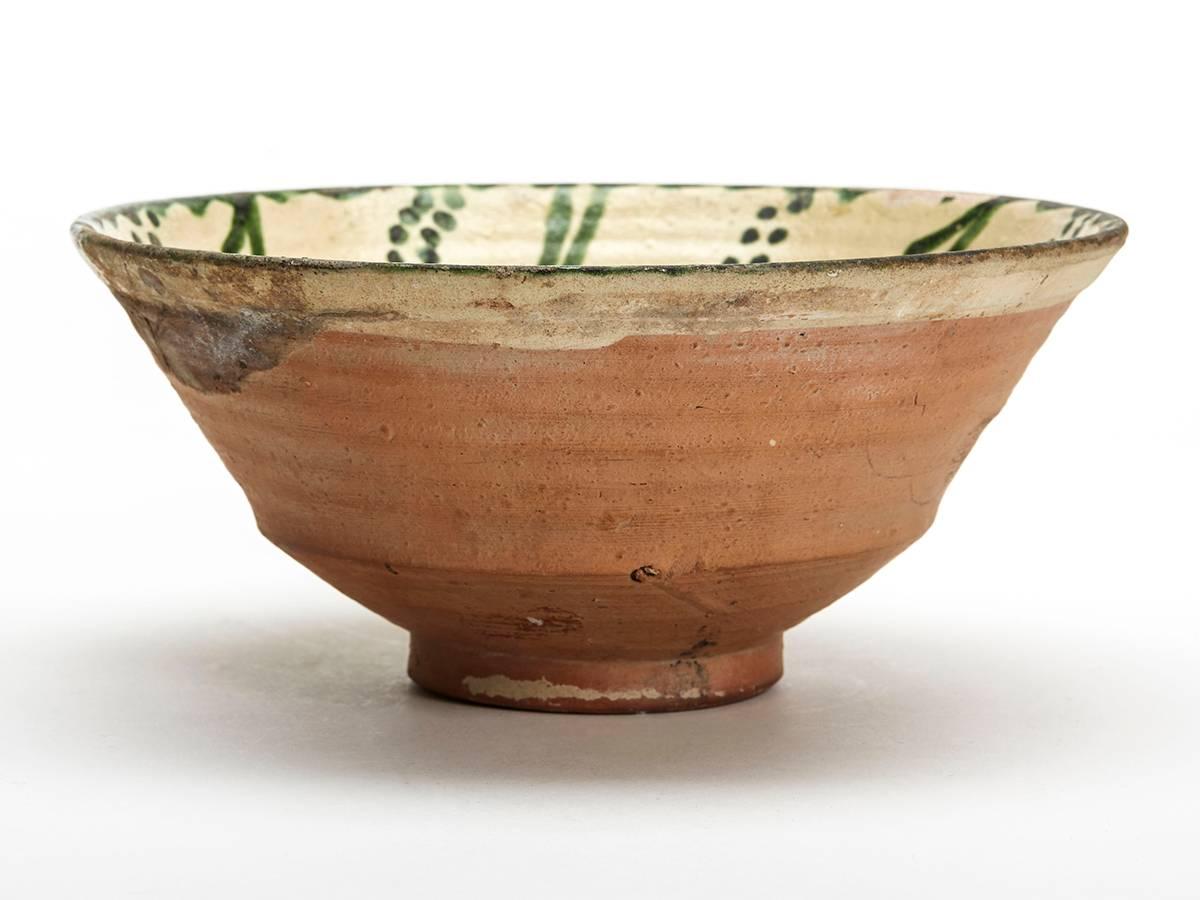 Bowl from Phds Wikramaratna Islamic Pottery Collection In Distressed Condition In Bishop's Stortford, Hertfordshire