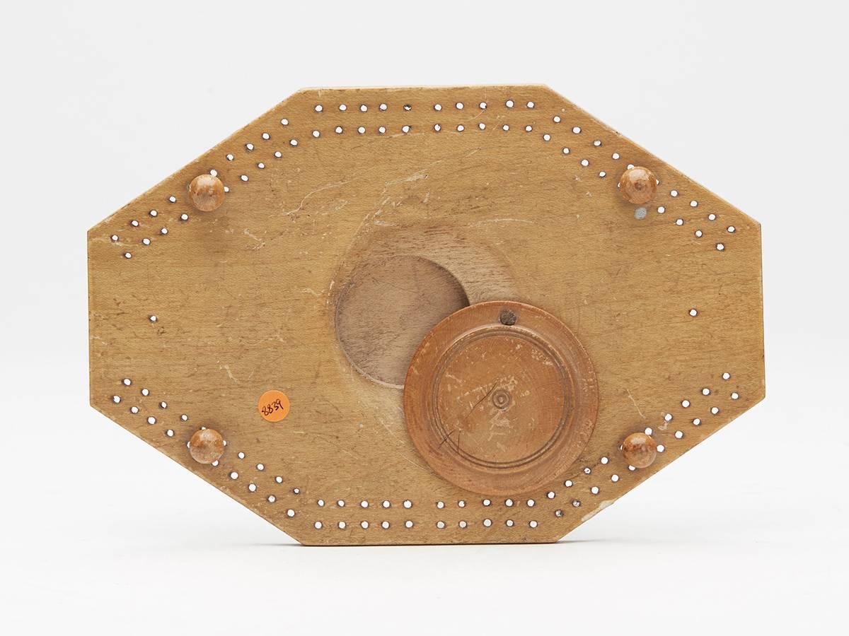 Late 18th Century Georgian Brighton Pavilion Cribbage Board, circa 1800