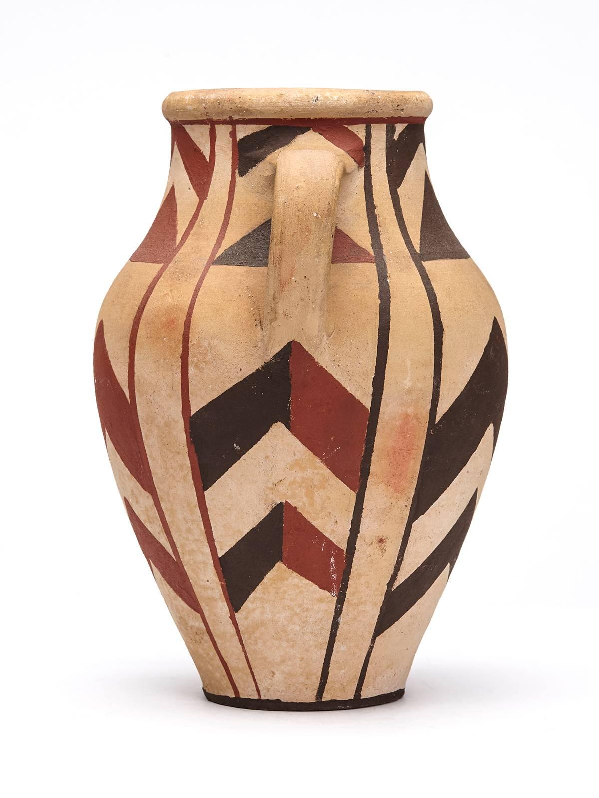 European Studio Pottery Vase Signed, 20th Century