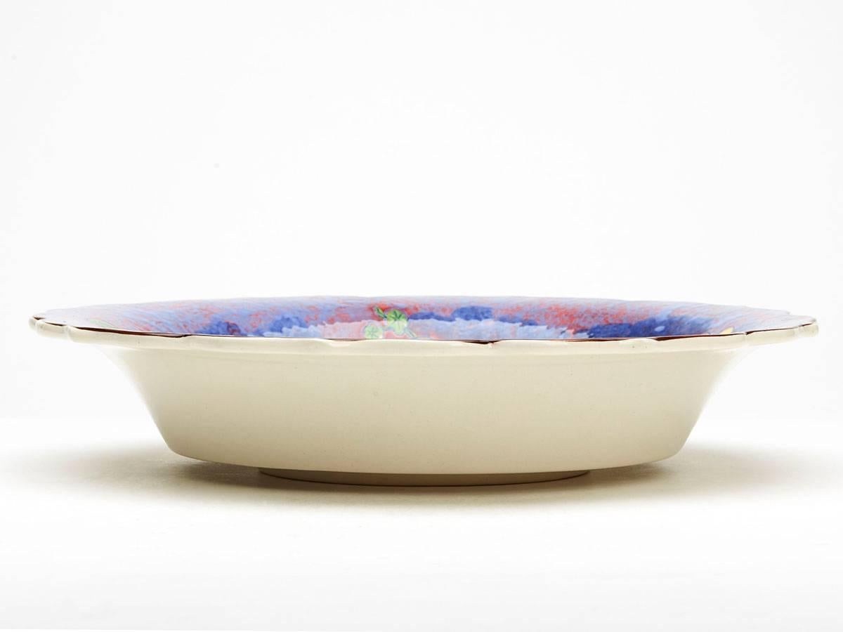 English Vintage Royal Doulton Nasturtium Pattern Bowl, circa 1950