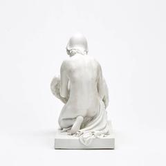 Parianische Bertel Thorvaldsen Zeus & Ganymede Parian-Figur, 19. Jahrhundert