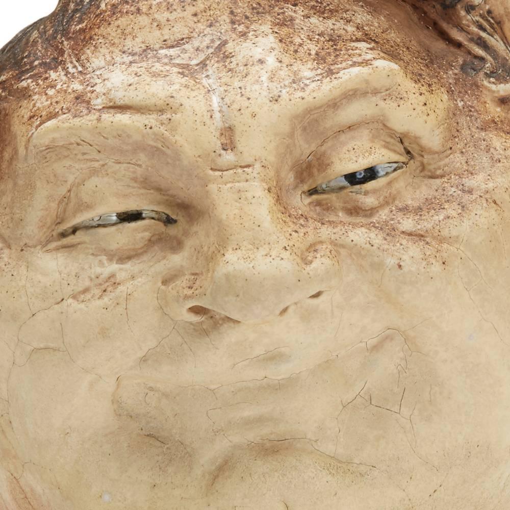 Stoneware Robert Wallace Martin Face Jug Martin Brothers, 1900