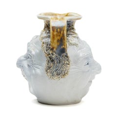 Robert Wallace Martin Face Jug Martin Brothers, Early 20th Century