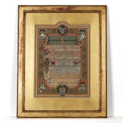 White Star Line SS Adriatic Bravery Certificate and Medals
