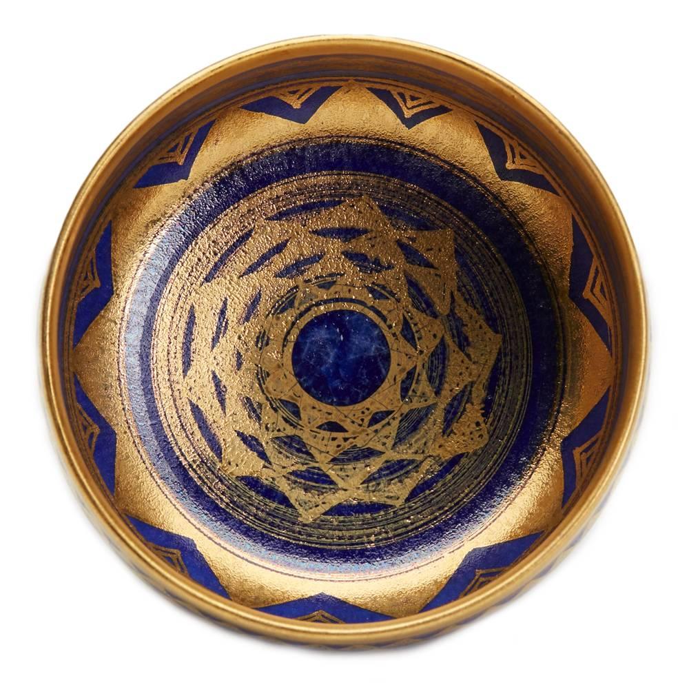 Mary Rich Studio Pottery Geometric Design Bowl, 20th Century 1