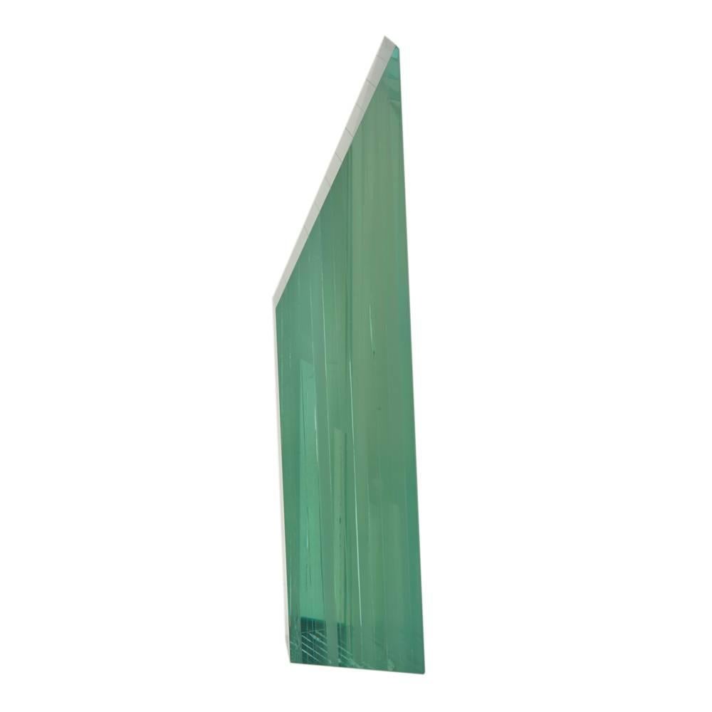Modern Zoltan Bohus Laminated Glass Sculpture, 20th Century