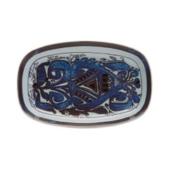 Royal Copenhagen Aluminia Dish by Kari Christiansen, 1965