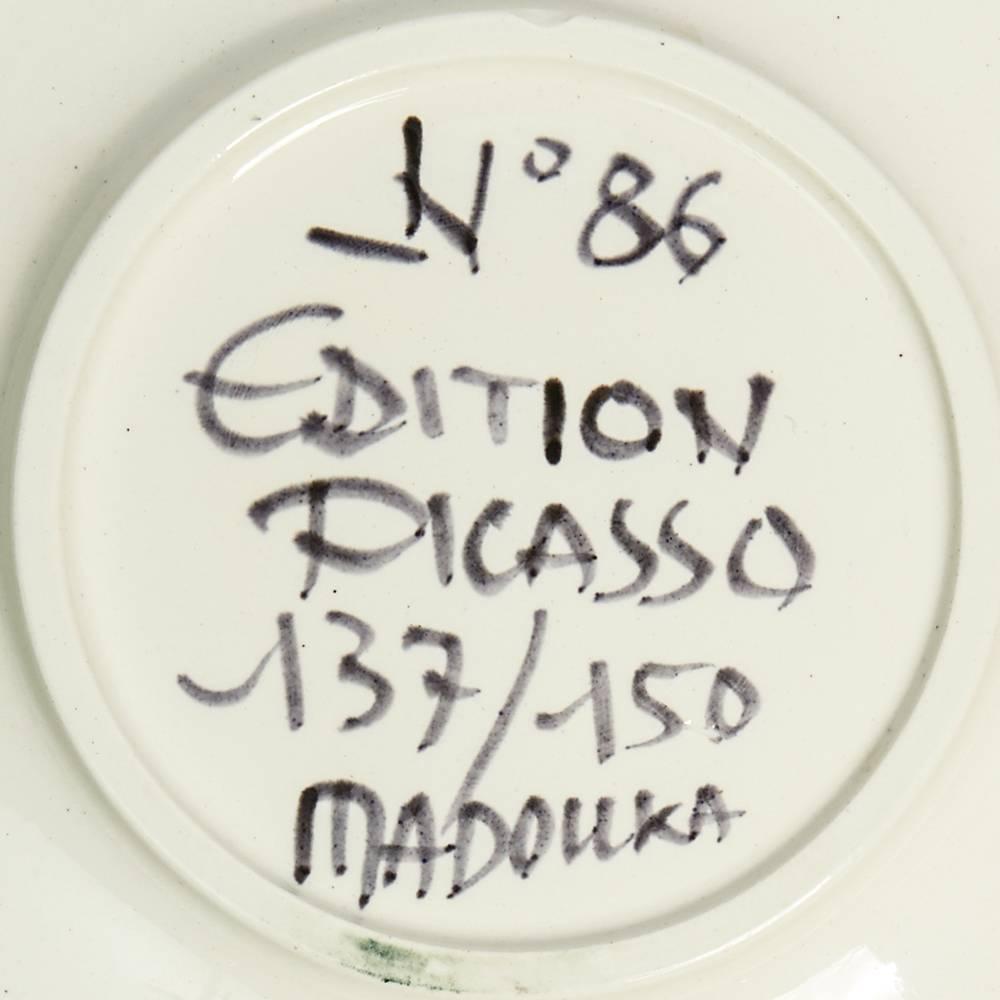 Pablo Picasso Oiseau Plate Ltd Edn No. 86 1963 2