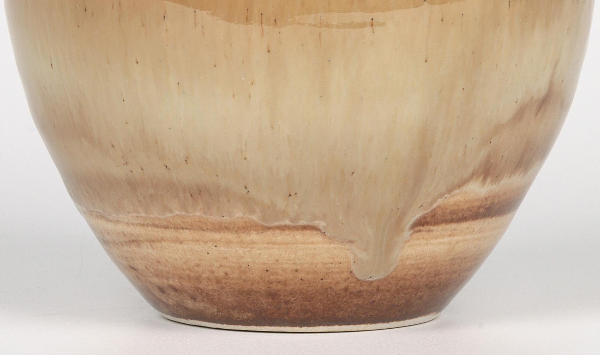 Roy Newman Pear Tree Pottery Stunning Studio Vase In Good Condition For Sale In Bishop's Stortford, Hertfordshire
