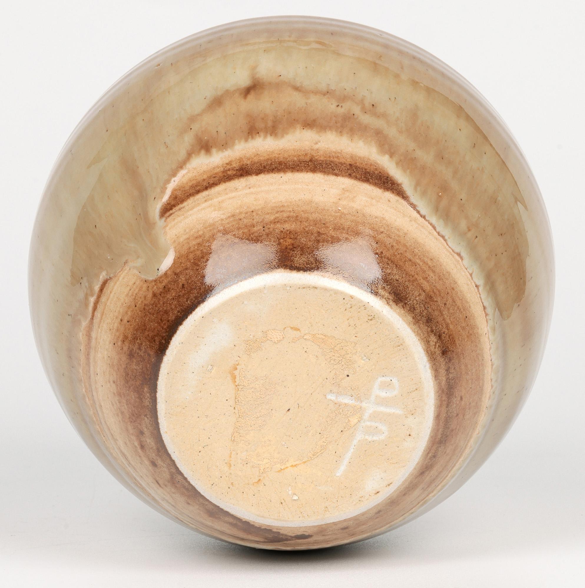 Roy Newman Pear Tree Pottery Stunning Studio Vase For Sale 7